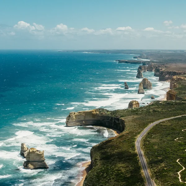 helicopter great ocean road