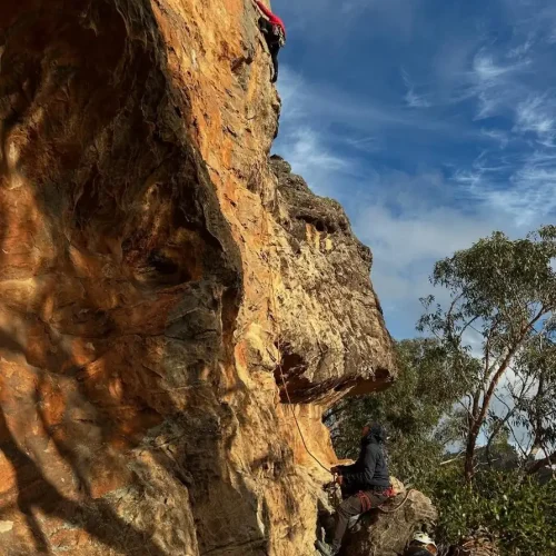 outdoor rock climbing adventure