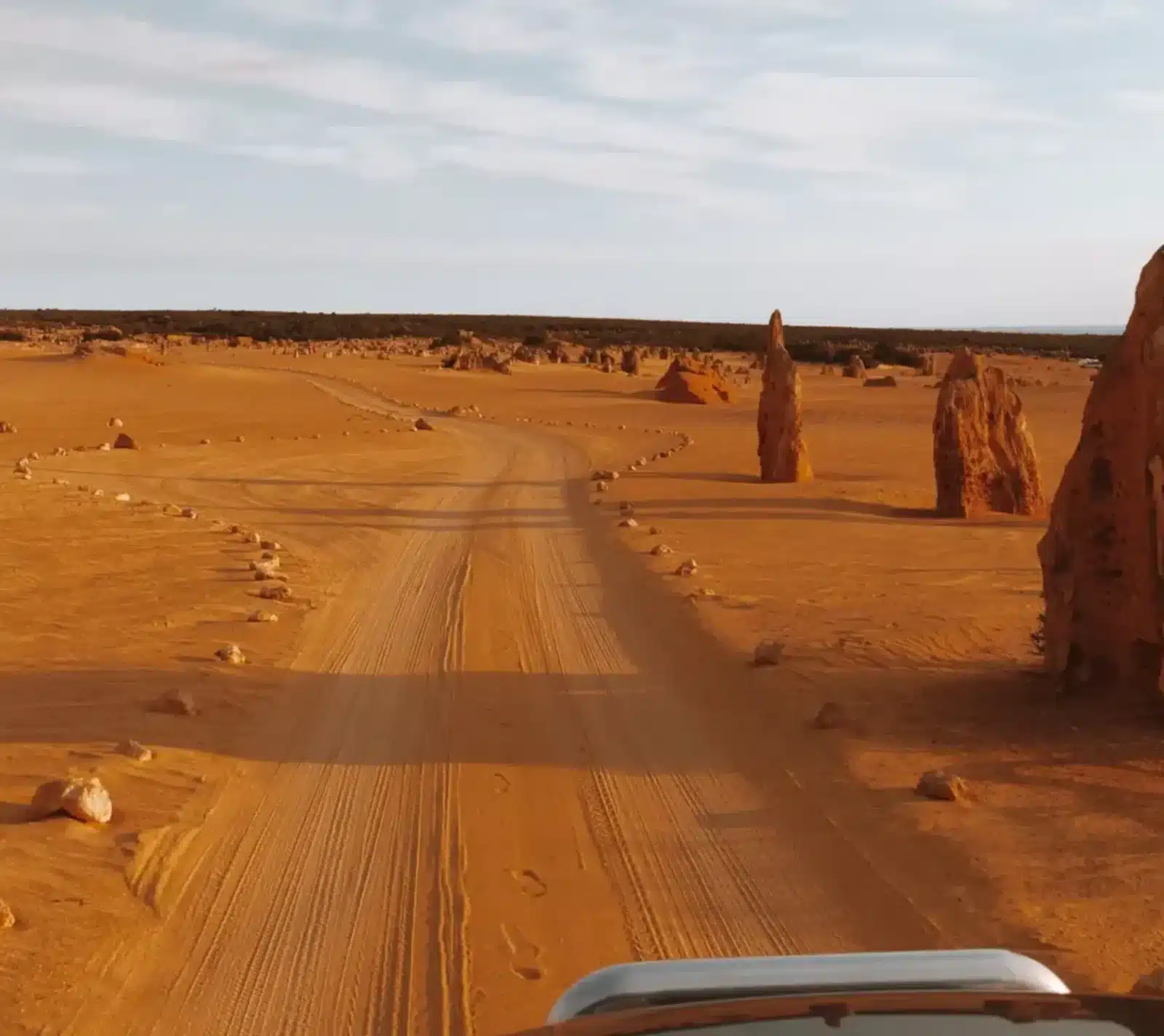 fine for touching the Pinnacles WA
